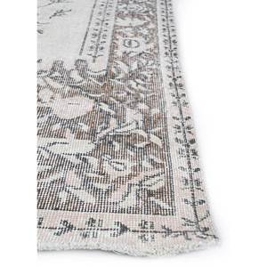 พรมขนสัตว์ถักมือสไตล์วินเทจ สีเบจและสีน้ำตาล ลายเหรียญแบบนามธรรม รูปทรงสี่เหลี่ยมผืนผ้า สำหรับห้องนั่งเล่น ห้องโถงในบ้าน-Pae-2192 - Product Image 4