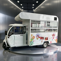 Camion de cuisine mobile personnalisable avec cuisine complète et équipement commercial pour les bols de riz Jambalaya