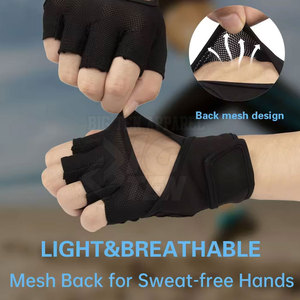 Guantes de Entrenamiento Cómodos para Levantamiento de Pesas, Diseñados para Entrenamiento en Gimnasio, Levantamiento de Pesas y Ejercicio Diario - Product Image 5