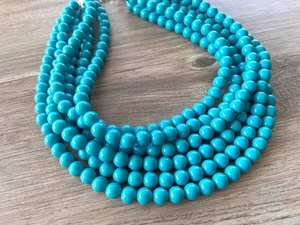 สร้อยคอลูกปัดธรรมชาติ sodalite, สร้อยคอลูกปัดกลมเรียบขนาด8มม. ทำด้วยมือคริสตัลสร้อยคอลูกปัดเครื่องประดับ - Product Image 5