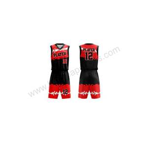 Venta al por mayor personalizado uniforme de baloncesto conjunto XS tamaño equipo Jersey pantalones cortos transpirable adulto ropa deportiva sublimación Logo impresión - Product Image 3