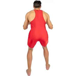 Cómodo OEM Boys Wrestling Singlet Compresión Logotipo personalizado Equipo ideal Uniforme Juegos de lucha libre para la venta - Product Image 6