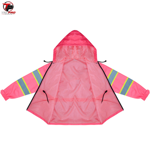 Chaqueta de Seguridad Impermeable y Transpirable con Capucha, de Alta Visibilidad, Reflectante, de Poliéster, para Trabajadores de Carreteras, Unisex - Product Image 5