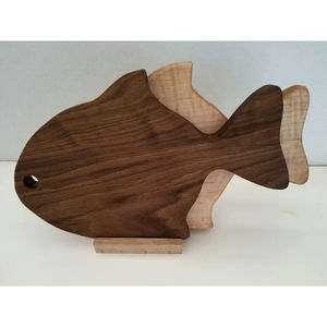 Planche à découper en bois de la meilleure qualité et blocs Planche à découper en bois au design classique de poisson doré pour les fournisseurs en gros - Product Image 2