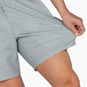 Custom Logo Gym <b>Shorts</b> for <b>Men</b> Solid <b>Pattern</b> Casual Workout Fitness Wear Mid Waist Latest Design Online Sale - Product Image 5