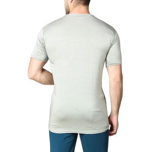 เสื้อยืดแขนสั้นสำหรับผู้ชายเสื้อยืด100% ผ้าฝ้ายหลากสีคอกลมมีคุณสมบัติกันขนแกะใหม่ดีไซน์ตามสั่ง - Product Image 2