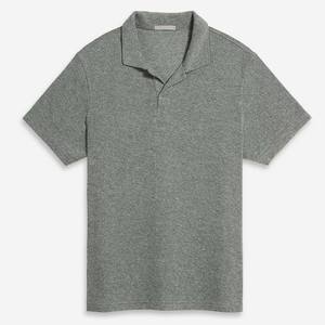 T-shirt de golf pur de haute qualité Logo personnalisé 100% coton T-shirt à col rond pour hommes - Product Image 6