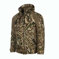 Veste de chasse d'hiver pour homme |   100% polyester respirant avec des motifs camouflage et unis