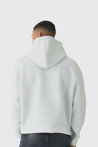 Pull à capuche en coton épais et surdimensionné unisexe Streetwear à impression personnalisée pour hommes et femmes grande taille décontracté Gym Fashion Bulk - Product Image 4