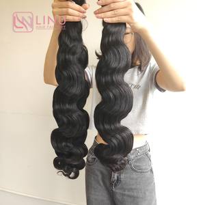 Nouvelle marque en gros cheveux vierges vietnamiens non transformés vague de corps trame cheveux Remy cheveux humains naturels - Product Image 4