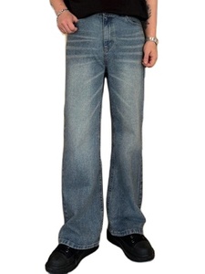 Pantalon cargo ample et large pour homme, camouflage de chasse, style charpentier, double genou renforcé, pour l'extérieur, 100% coton - Product Image 3