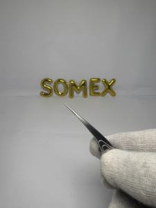 Pinzas de pestañas para extensión Pinzas de pestañas personalizadas PROFESIONALES DE ACERO INOXIDABLE - Product Image 6