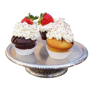 Soporte de Metal para pastel de boda, alta calidad, decorativo, de plata, expositor de pastel de boda, gran oferta - Product Image 1