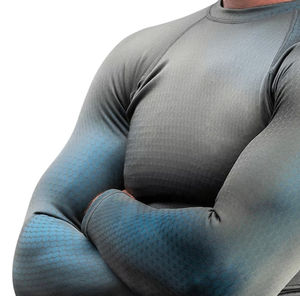 Respirant conception personnalisée haute qualité Rash Guard avec Logo personnalisé vêtements de sport Sublimation imprimé hommes Rash Guard 2025 - Product Image 3