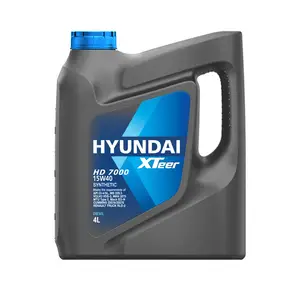Diesel, 15 w-40/SL/CI-4, Semi sintetis, 'HD 7000 '[Hyundai XTeer]