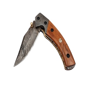 Grandsharp — joli couteau de damas personnalisé, joli couteau de poche/pliable à serrure, fait-main (smk1262) - Product Image 1