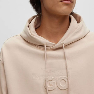 Sweat à capuche personnalisé pour hommes OEM Design gaufré de qualité supérieure Ajustement confortable et léger pour la saison hivernale avec impression numérique - Product Image 3