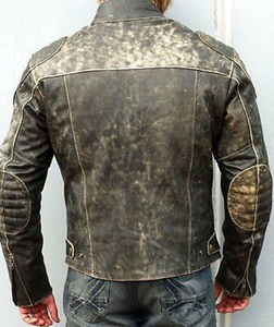 Chaqueta de Cuero para Motociclista 2025 Personalizada de Alta Calidad para Hombre, en Cuero Vacuno Genuino, con Cuello Alto, Capucha y Protección Contra el Viento para Invierno - Product Image 2