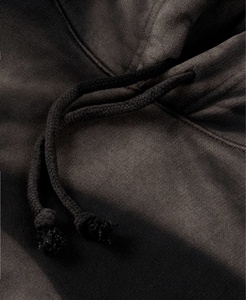 Logo Acid Wash sweat à capuche surdimensionné cordon de serrage à capuche personnalisé Street Wear polaire Hip Hop vêtements motif 3D fabricant en gros - Product Image 5