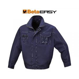 Chaqueta DE TRABAJO BETA Twill Blue T/C Fabric Workwear Essential - Product Image 1