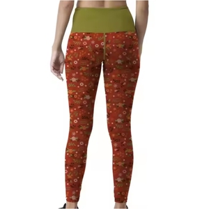 Ensemble de yoga léger, solide, respirant, à séchage rapide pour femmes, pantalon de yoga sans couture à taille haute, leggings longs - Product Image 6