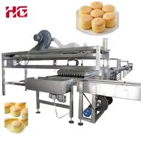 Ligne de production multifonctionnelle certifiée CE pour la fabrication automatique de cupcakes, le remplissage et la cuisson, machines à pain et à chocolat, haute efficacité