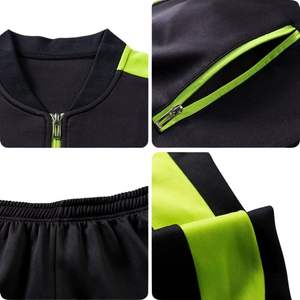 Ensemble de survêtements de sport pour hommes XXL avec cordon de serrage, marque privée, vente en gros, tenues de fitness et de jogging, survêtements d'hiver 100% polyester poids moyen 2 - Product Image 2