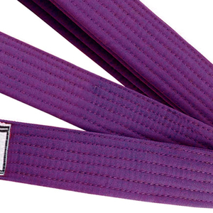 Gran Oferta personalizada, cinturón de algodón para Artes Marciales Bjj, cinturón negro de Karate de Judo para hombres, ropa de artes marciales 2025 - Product Image 3