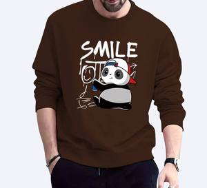 Vente en gros de sweats personnalisés pour hommes 100% coton de haute qualité vêtements d'hiver pull solide confortable manches longues respirant - Product Image 3