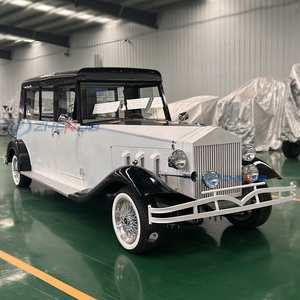 <span class=keywords><strong>Voiture</strong></span> électrique vintage noire et <span class=keywords><strong>blanche</strong></span>/<span class=keywords><strong>Voiture</strong></span> rétro classique 5 places de haute qualité/<span class=keywords><strong>Location</strong></span> de <span class=keywords><strong>mariage</strong></span> 5 places Retour à la mode préféré - Product Image 5