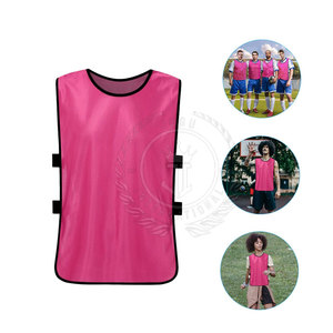 Chaleco de Entrenamiento de Fútbol 100% Poliéster Transpirable de Secado Rápido Sin Mangas para Hombre, Todas las Temporadas, Colores Personalizables, Reversible - Product Image 1
