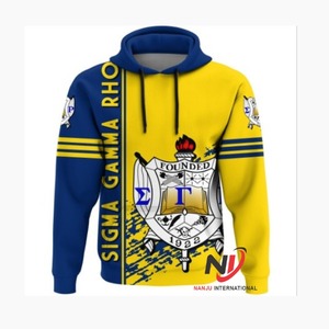 Sudadera con capucha de la Hermandad Sigma Gamma Rho con estilo, fabricante de parches bordados personalizados, Sudadera con capucha y sudaderas de lana de algodón 1922 - Product Image 4