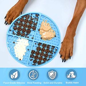 Tapis à lécher en silicone pour chiens et chats, tapis d'alimentation antidérapant sans BPA, solution anti-stress facile à nettoyer, vente en gros - Product Image 5