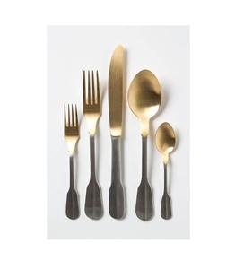 Cubiertos de metal vintage modernos para restaurante de hotel, vajilla de mesa fabricada increíble - Product Image 4