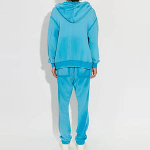 Survêtements d'hiver à capuche unis délavés à l'acide, personnalisables avec votre propre design, respirants pour hommes – Marque privée, les plus vendus - Product Image 2