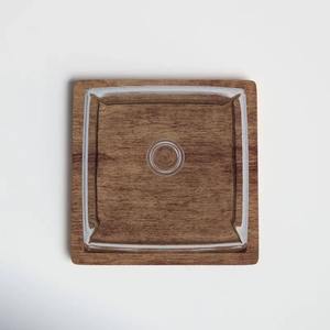 <b>Glass</b> cloche <b>dome</b> with wooden base <b>Cake</b> stand <b>glass</b> cover Farmhouse <b>glass</b> cloche Food cover <b>glass</b> <b>dome</b> - Product Image 2