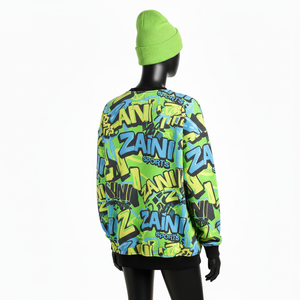 Sweat-shirt oversize pour femme, en polaire polyester premium 280 GSM, doux, chaud, impression par sublimation, logo personnalisé, sweat-shirts respirants pour femme - Product Image 5