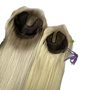 Verfügbar schneller Versand beste Qualität menschliches Haar Spitzenperücken rohes natives Remy-Haar verschiedene Farbauswahl anpassbar