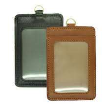 Tarjetero de cuero PU personalizado con cierre de botón para tarjetas de visita, regalos personales o corporativos - Product Image 4