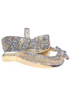 Collar con colgante de perlas de lujo para novias Joyería elegante de boda vintage - Product Image 6