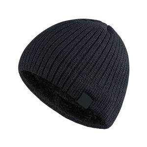 Gorros de Punto de Diseño Clásico OEM, Gorro de Color Liso Informal en Tamaño Personalizado a Precio de Mayoreo, 100% Algodón, Gorro Unisex para Adultos - Product Image 1
