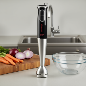 Batidora de mano negra y plateada de 400W MX0300 - Product Image 3