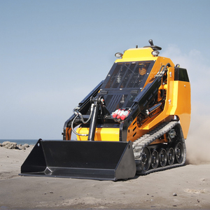 छोटे हाइड्रोस्टैटिक डीजल हैंडलिंग मल्टीफंक्शनल मिनी स्किड स्टीयरिंग लोडर - Product Image 1