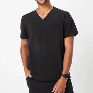 Conjuntos de Uniformes Médicos para Hombre, Suministro Directo de Fábrica, 100% Algodón, Opciones Personalizadas, Alta Calidad, Servicio OEM al por Mayor - Product Image 2