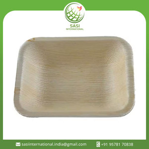 Vajilla desechable de hoja de palma biodegradable ecológica, cuencos cuadrados de postre compostables para servir comida para fiestas, hoteles - Product Image 2