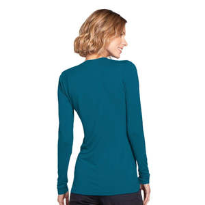 เสื้อออกกำลังกายแขนยาวคอกลมระบายอากาศได้สำหรับทุกเพศแฟชั่นโรงพยาบาล - Product Image 4