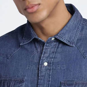 Camisa de Mezclilla Entallada y Elegante para Hombre, Camisa Retro de Calle, Camisa de Mezclilla Informal para Hombre, Camisa Cómoda para el Trabajo y Fiestas - Product Image 6