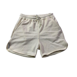 Women's High Quality Booty <b>Shorts</b> Custom Logo Breathable High Waist Loose Fit Summer Printed Solid Pattern Sports <b>Shorts</b> - Product Image 1