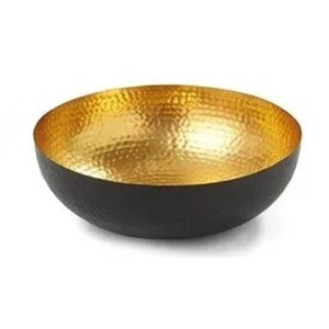 BOL À CHOCOLAT DESIGN OR DÉCORATIF FAIT À LA MAIN MAISON TABLE MÉTAL FRUITS SERVEUR MAISON ET RESTAURANT POUR LES FÊTES DE NOËL - Product Image 6
