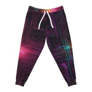 Urban Techwear Jogger Pantalones para Hombre con Impresión de Sublimación Digital Slim Fit Hasta el Tobillo Canvas Street Gym Pantalones - Product Image 3